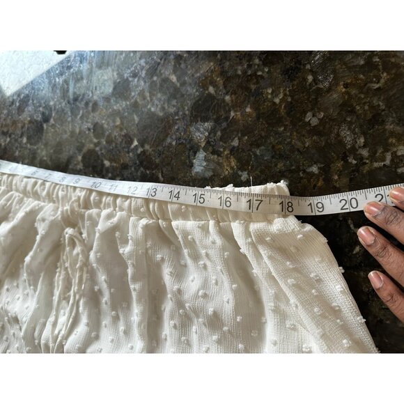 Womens Drawstring Shorts Textured Coastal Elastic Waist 1XL By Culture Code NWT - Picture 9 of 14